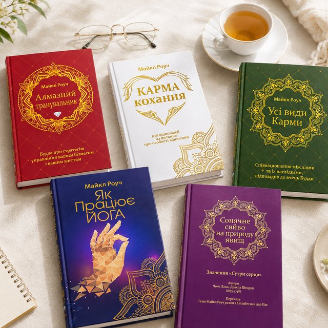 Колекція книг Майкла Роуча українською